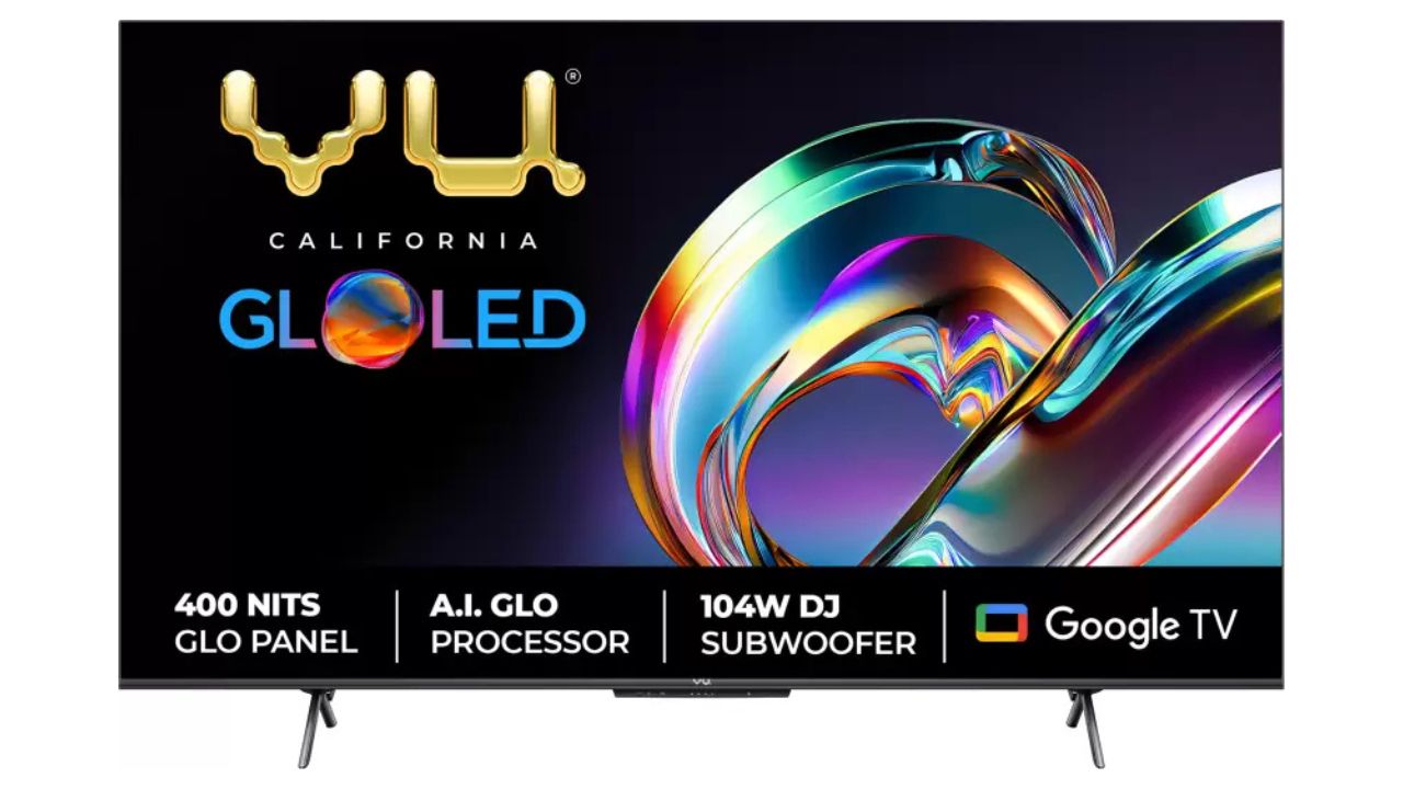 Vu GloLED 139 cm (55 inch) Ultra HD (4K) Tv