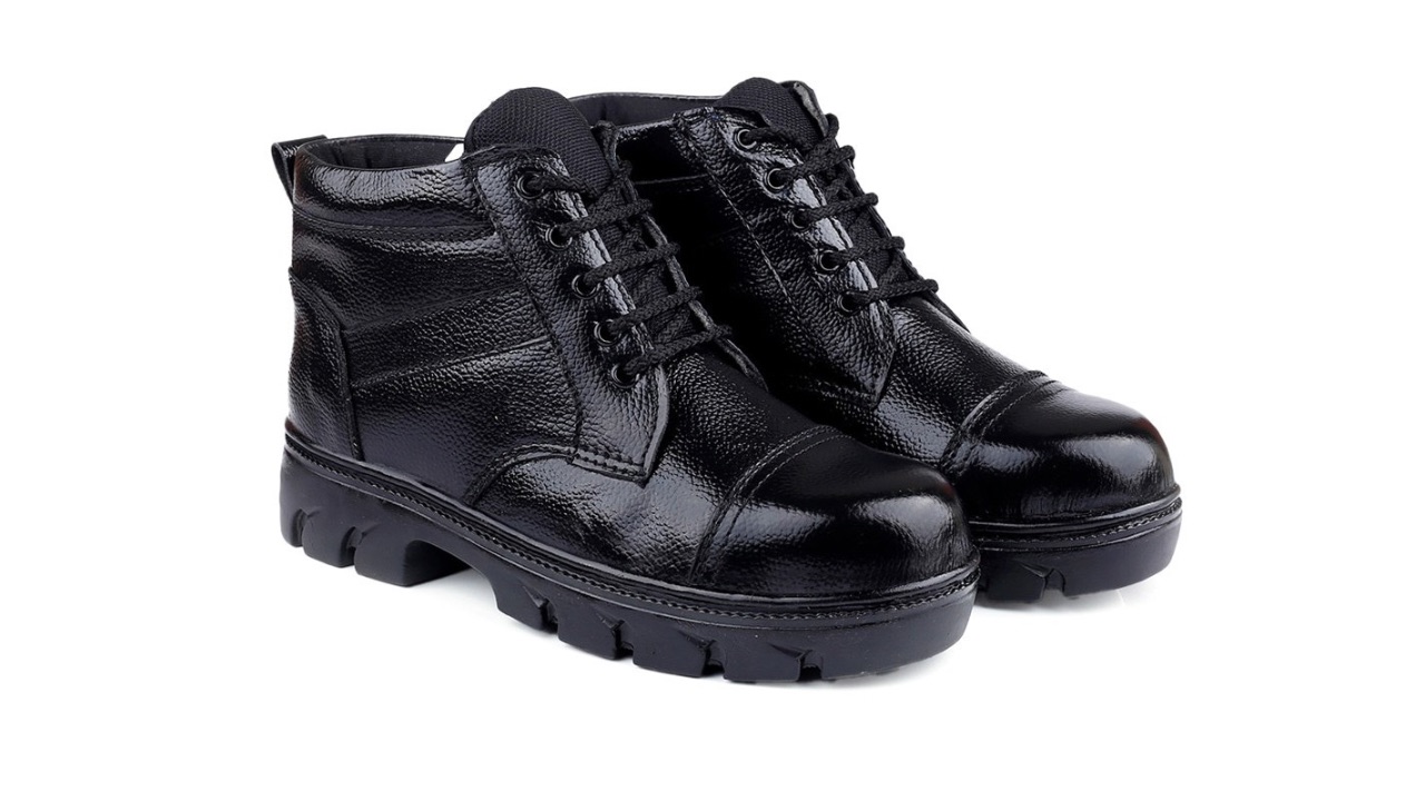 WIXOM Men Round Toe Regular Boots