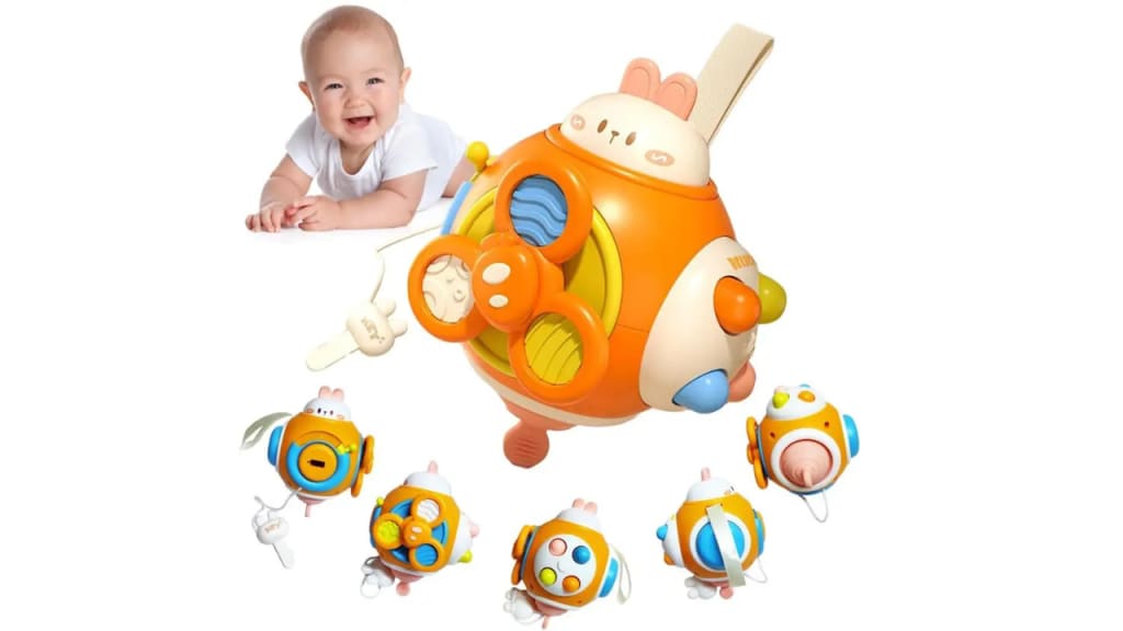 Wembley 6-in-1 Sensory Toy – Ideal for fine motor and sensory development

