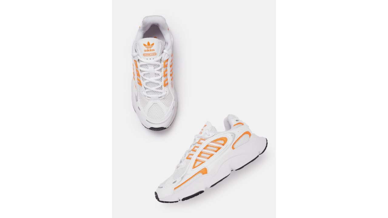 Adidas Originals Women Forum Bold Stripes Leather Sneakers