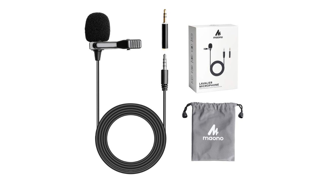 MAONO AU-400 Lavalier Auxiliary Omnidirectional Microphone