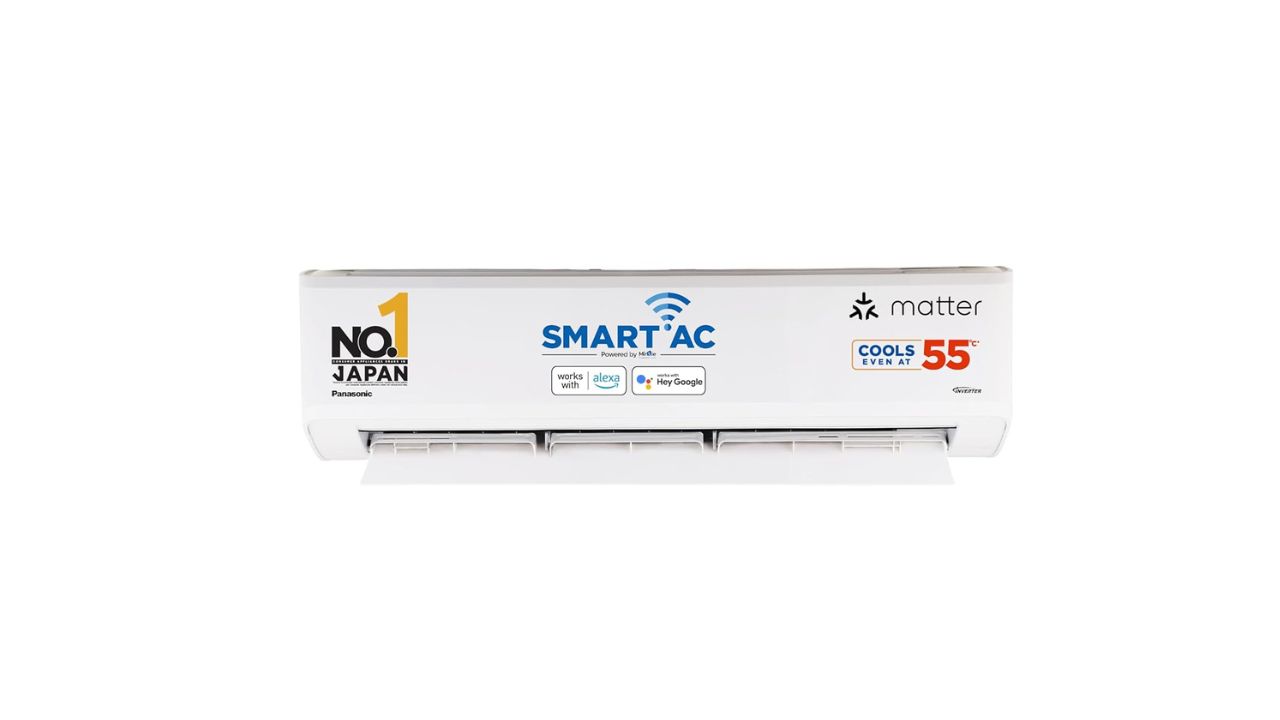 Panasonic 2.0 Ton 3 Star Premium Wi-Fi Inverter Smart Split AC