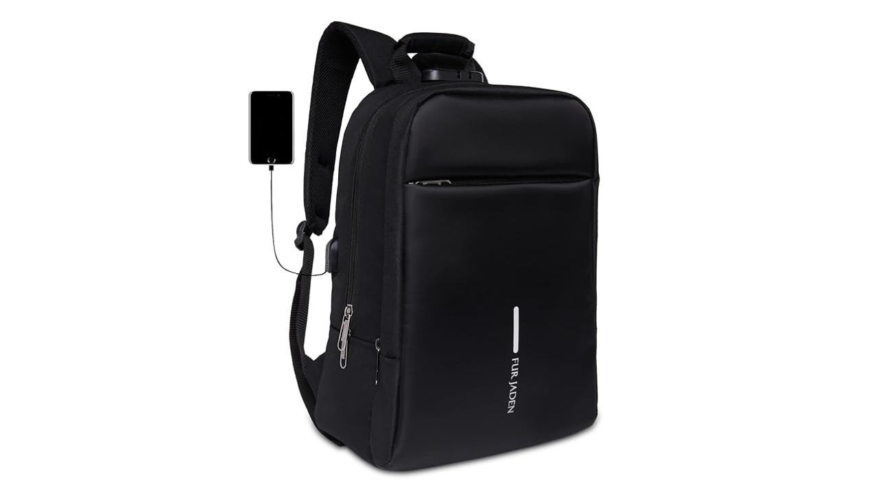 FUR JADEN Anti Theft Number Lock Backpack