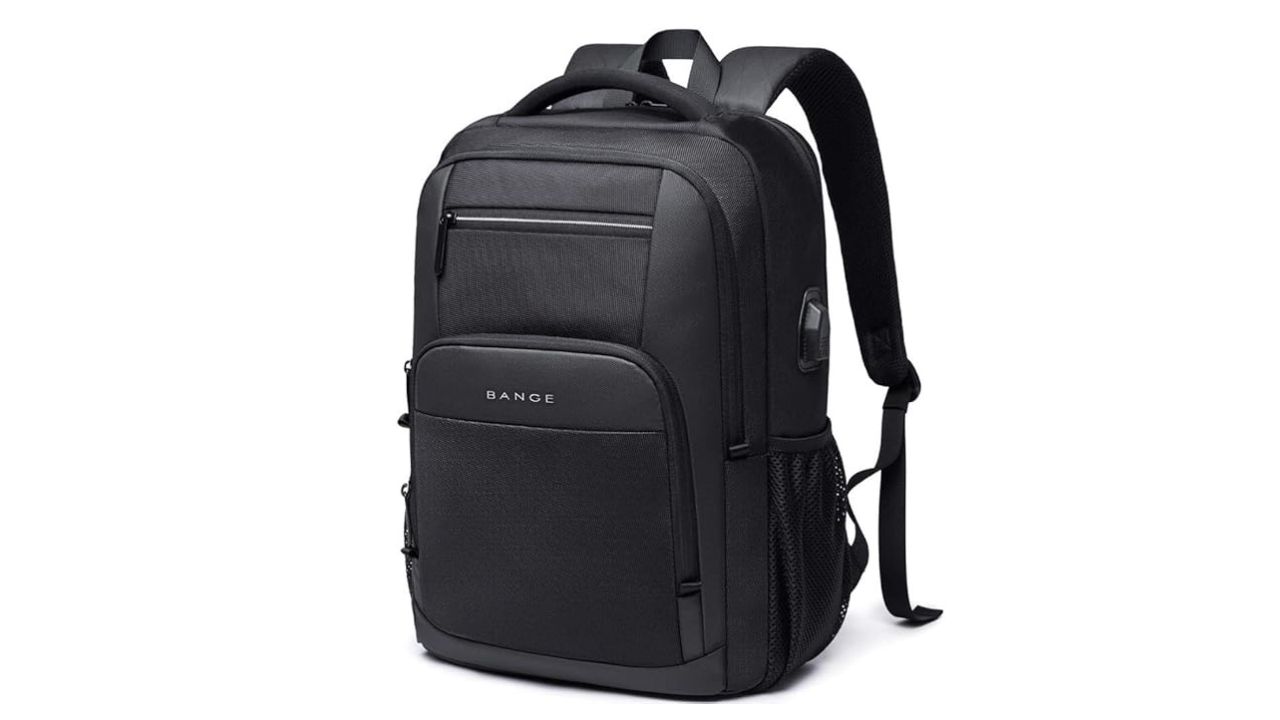 Red Lemon Swiss Cut Design Laptop Backpack