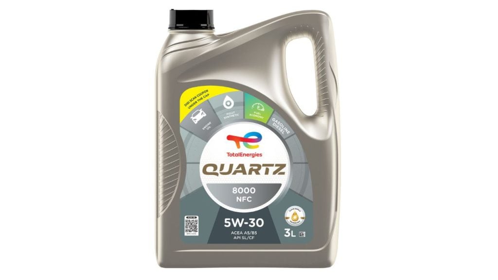 Total Energies Quartz 8000 5W-30 Full-Synthetic Engine Oil