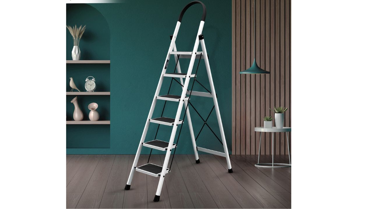 Plantex Anti-Skid Strong Foldable 6-Step Ladder