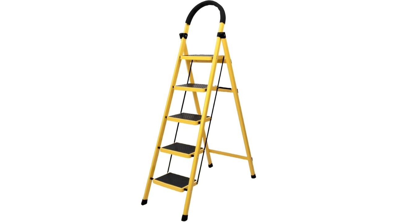Asian Paints TruCare 5 Steps Trendy Steel Ladder