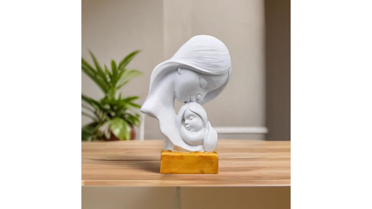 Mother Child Statue Showpiece
