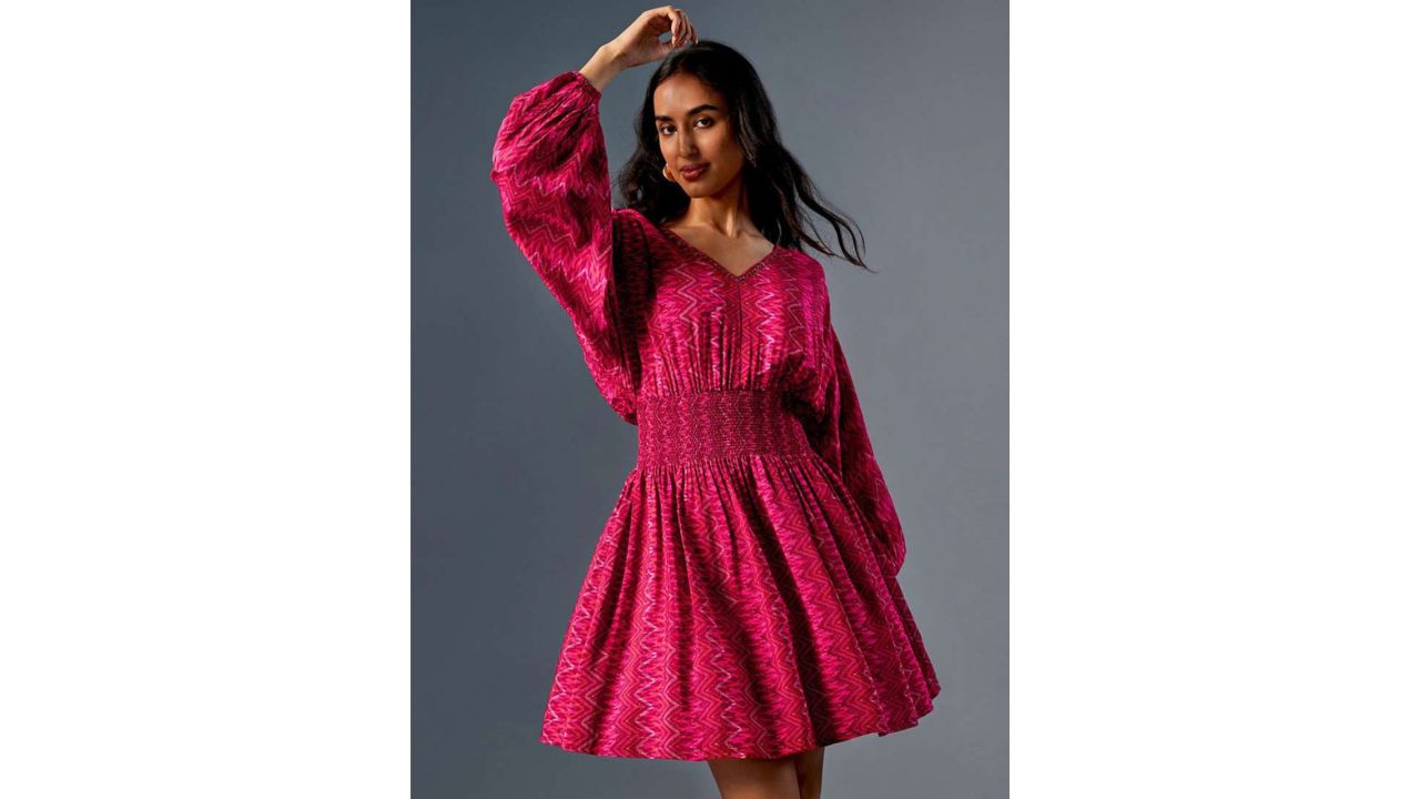 Global Desi Women Printed Mini Dresses