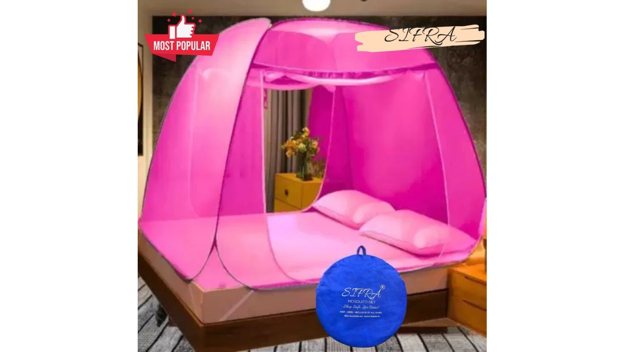 Adbra Foldable Double Bed Mosquito Net