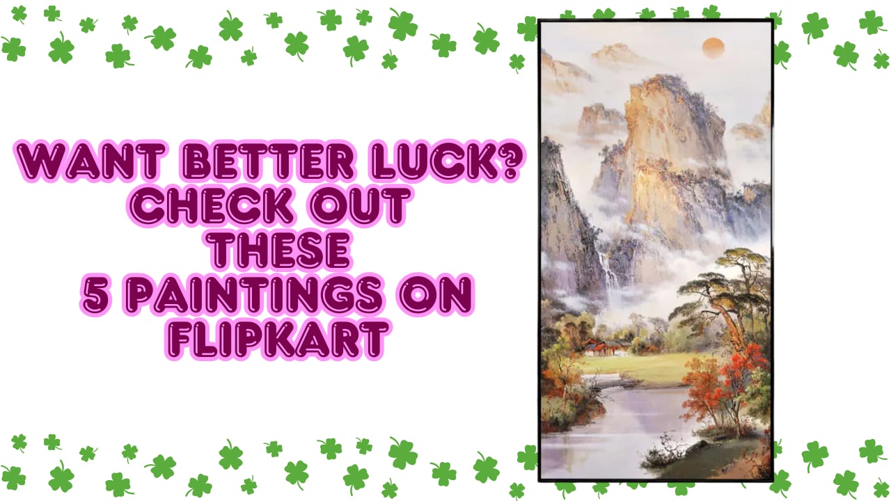 Lucky Paintings from Flipkart for Home and Office Decor