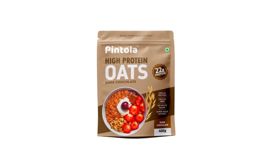 Pintola High Protein Oats With Dark Chocolate & Superfoods