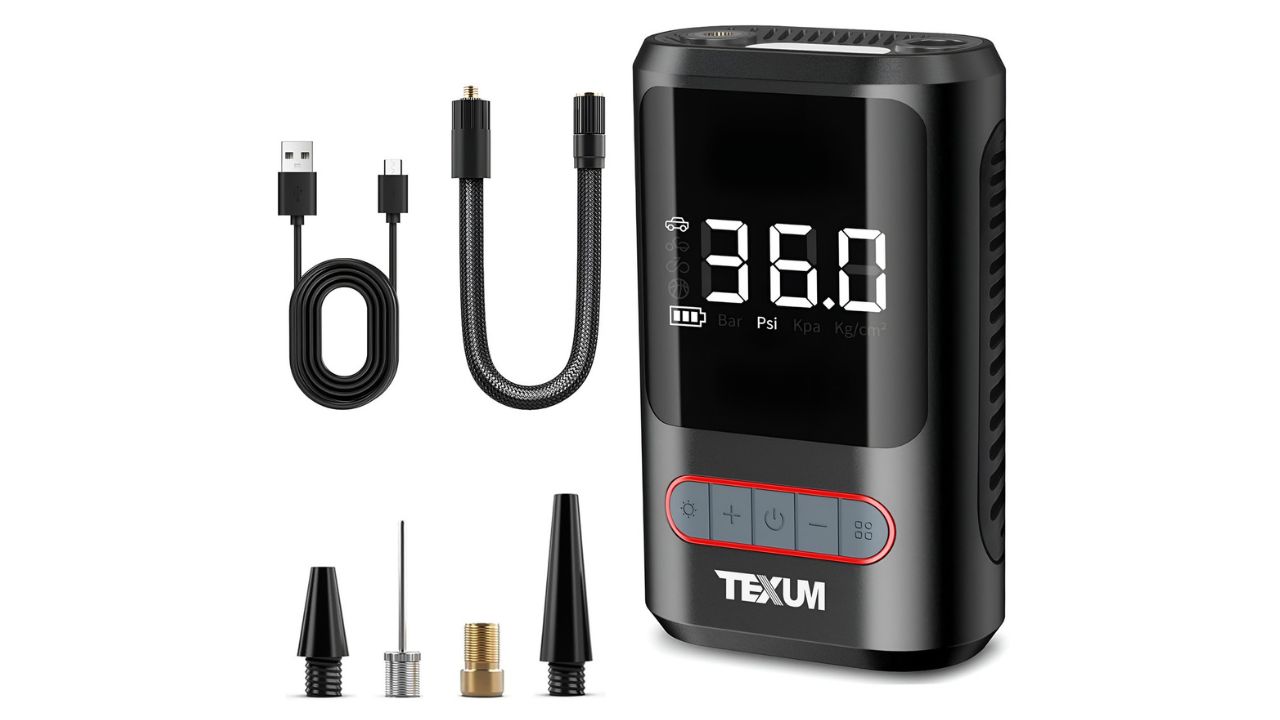 TEXUM 170 psi Tyre Air Pump