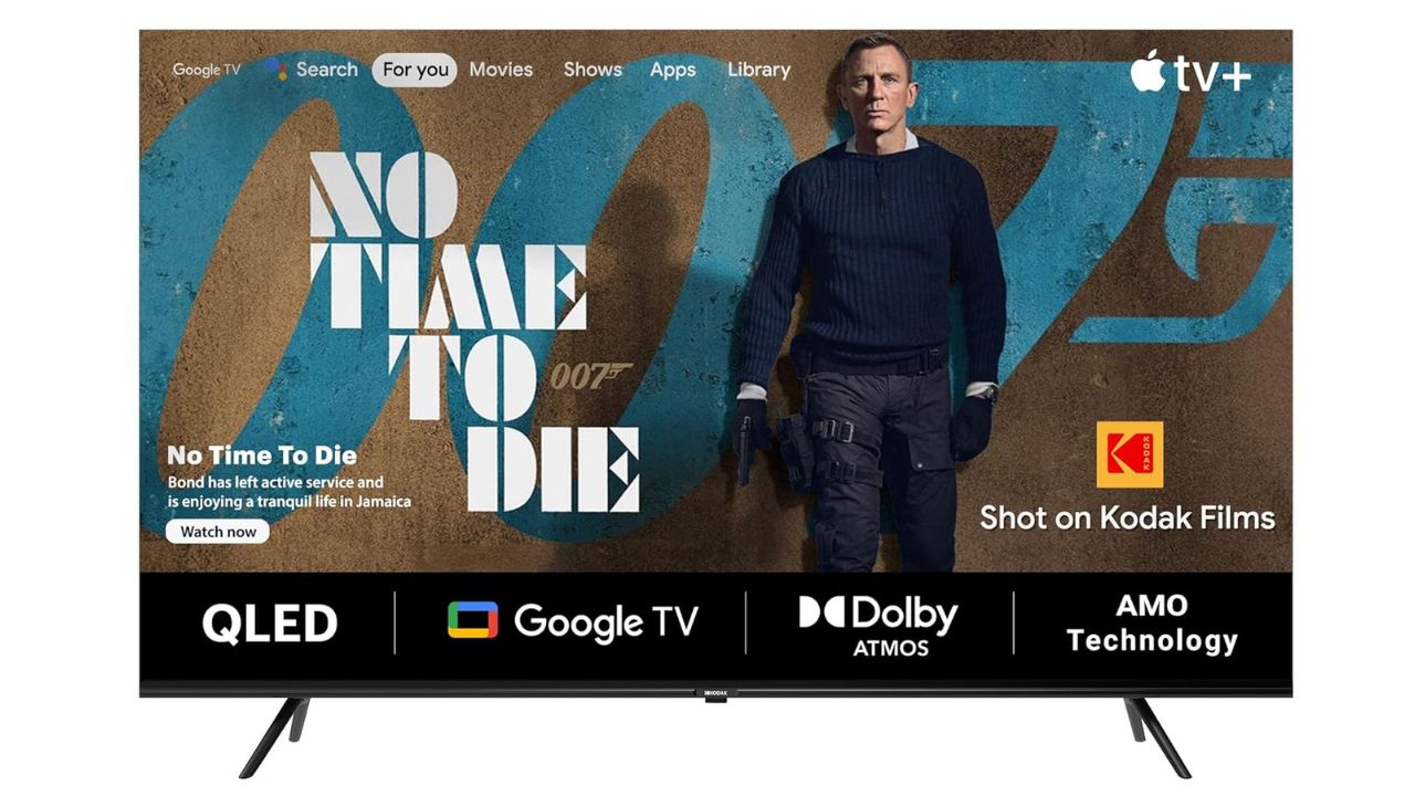 Kodak 139 Cm (55 Inches) Matrix Series 4K Ultra HD Smart QLED Google TV