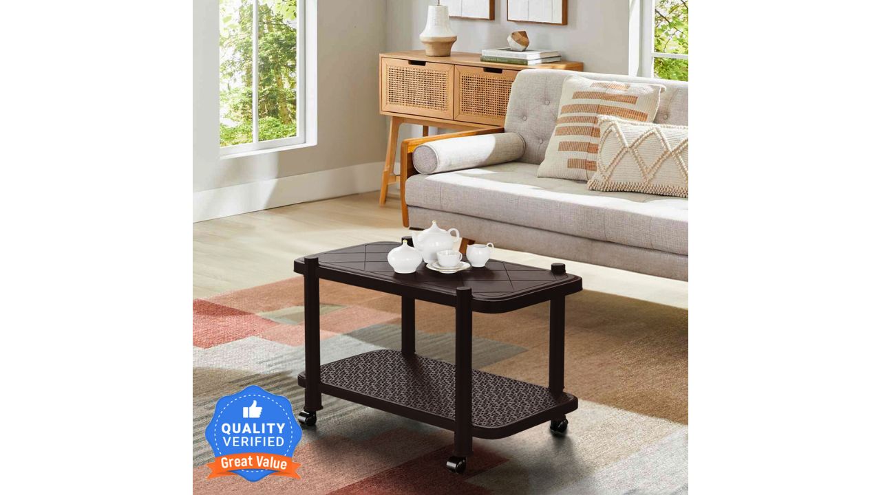 Mighty Home Centre Trolly Coffee Table