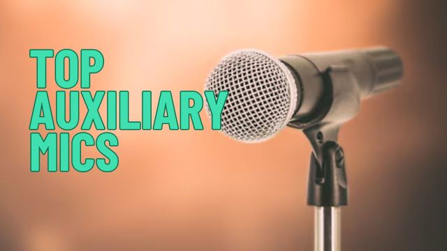Top Auxiliary Microphones