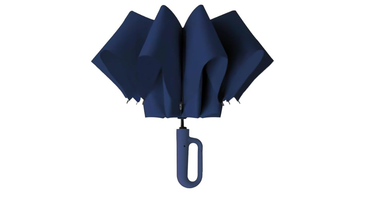 Zemic UV Umbrella with Novelty Carabiner Handle