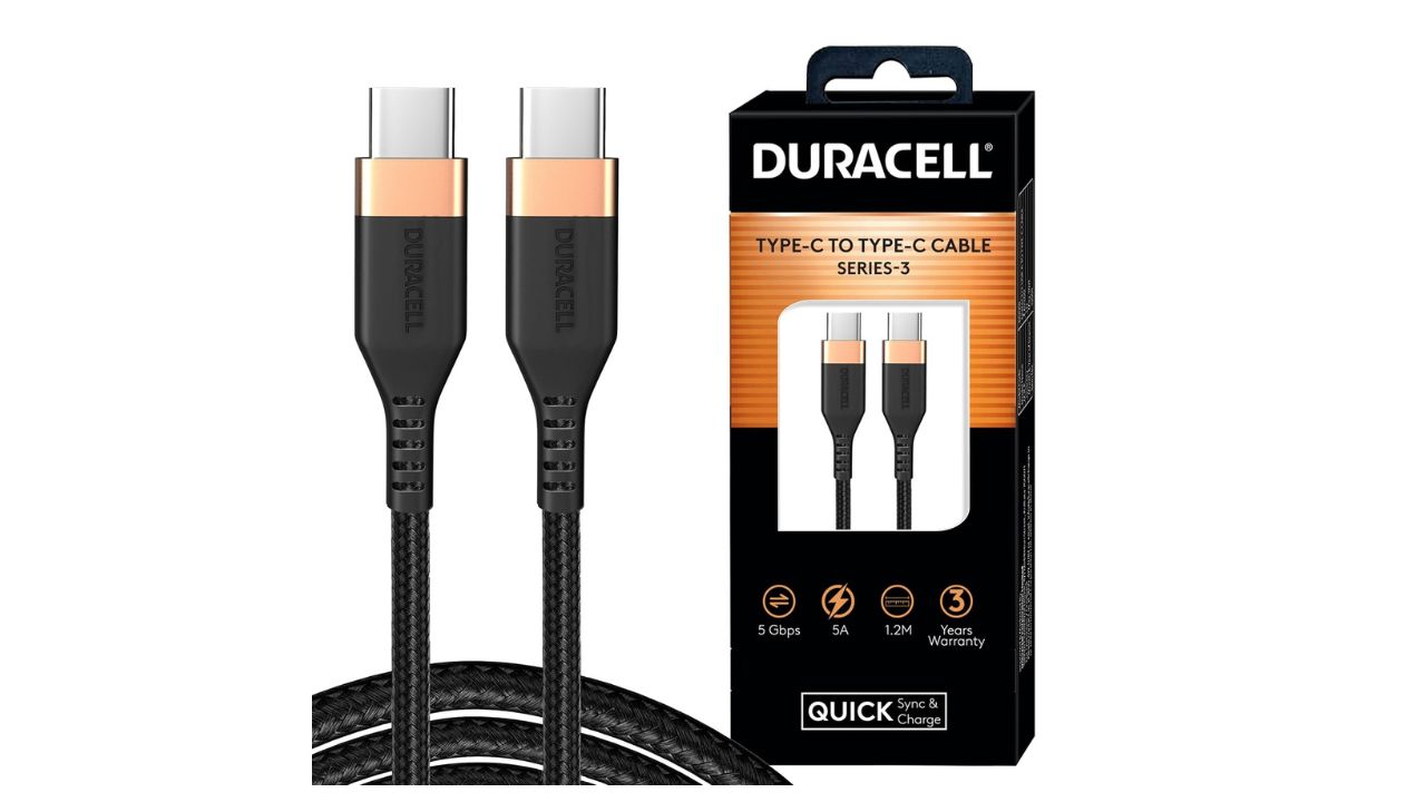 Duracell USB-C Charging Cable: High-Speed Transmission for Every Device