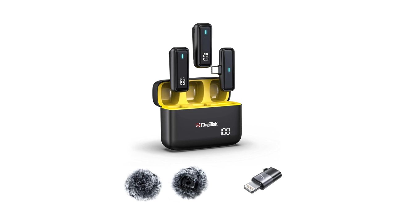 Digitek DWM 105 2-in-1 Wireless Microphone System