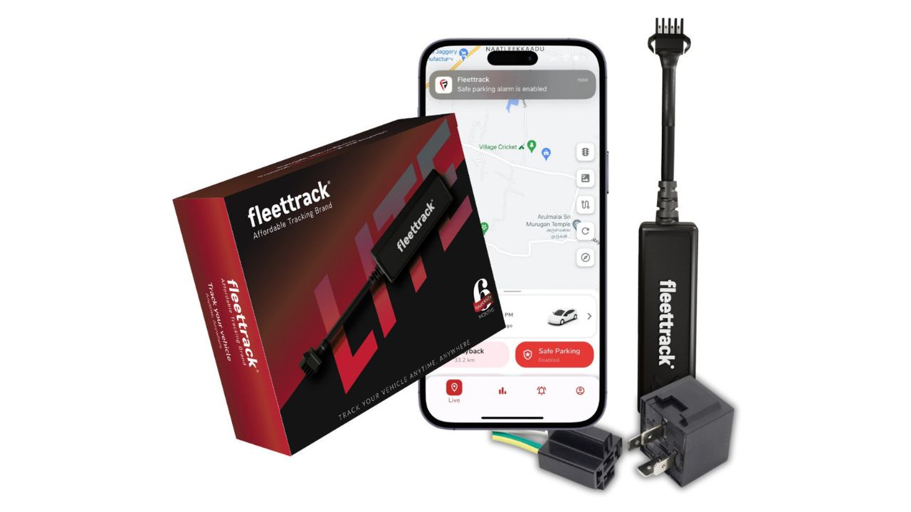 Fleettrack Wired Tracker with Remote Engine Lock