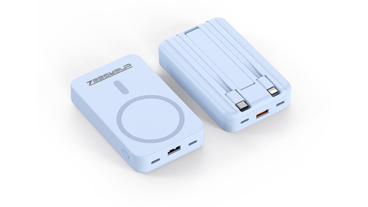 Energeez 10000 mAh 22.5W Wired & Wireless MagSafe Power Bank