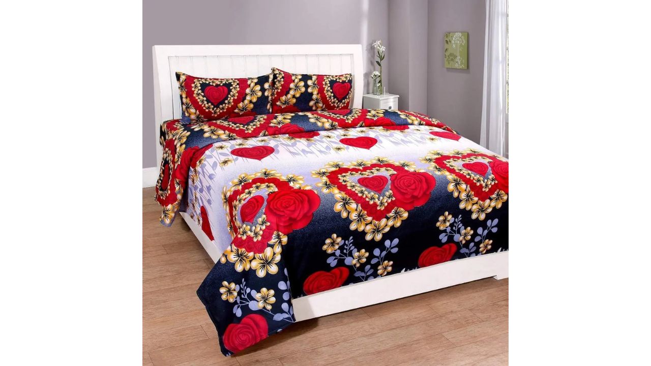 Aayush Fab Polycotton Bed Cover – The Easy-Care All-Rounder