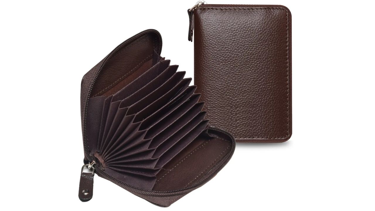ABYS Genuine Leather RFID Card Holder – The Classic Upgrade