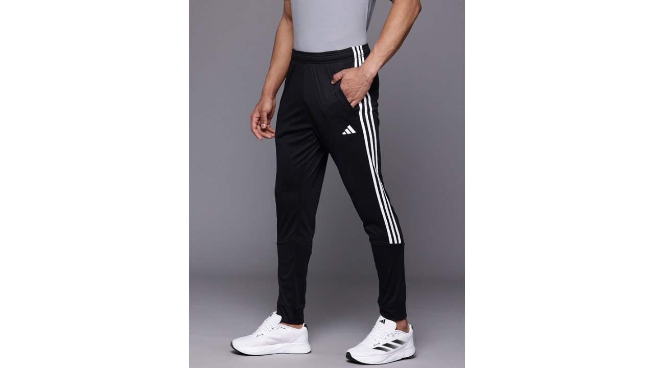 ADIDAS Men 3-Striped Logo Track Pants
