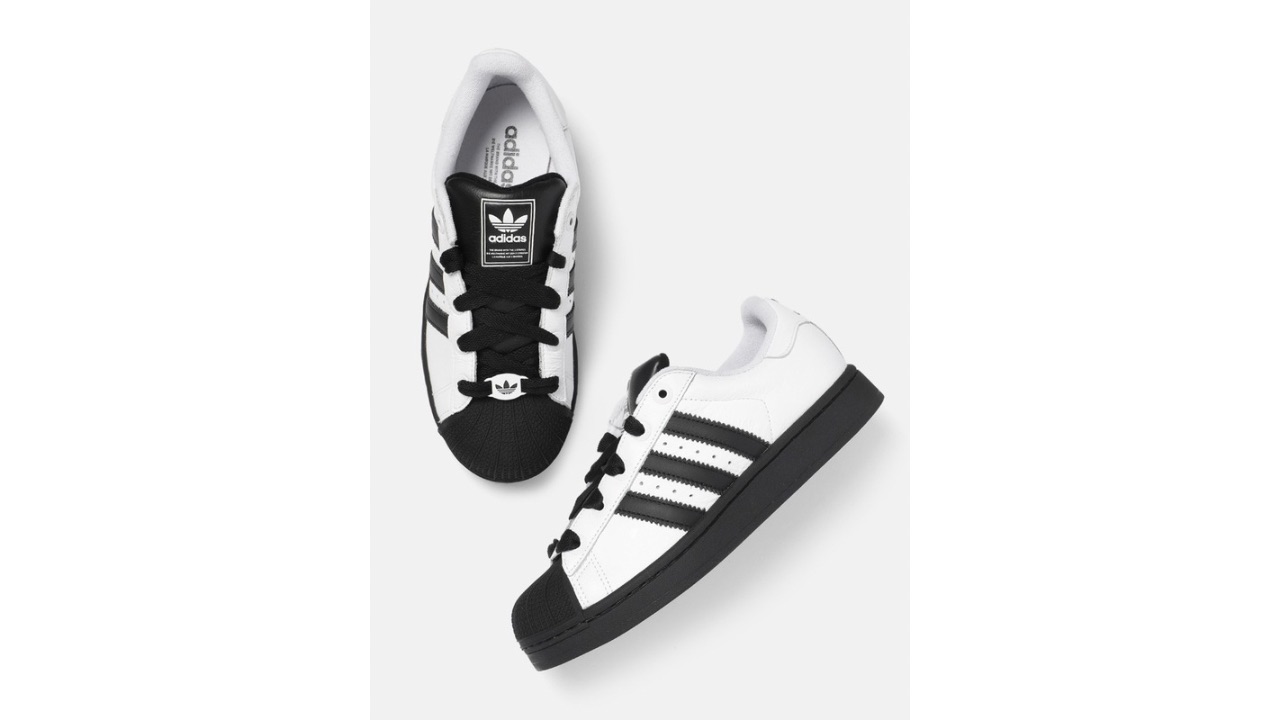 ADIDAS Originals Unisex Superstar II Leather Sneakers