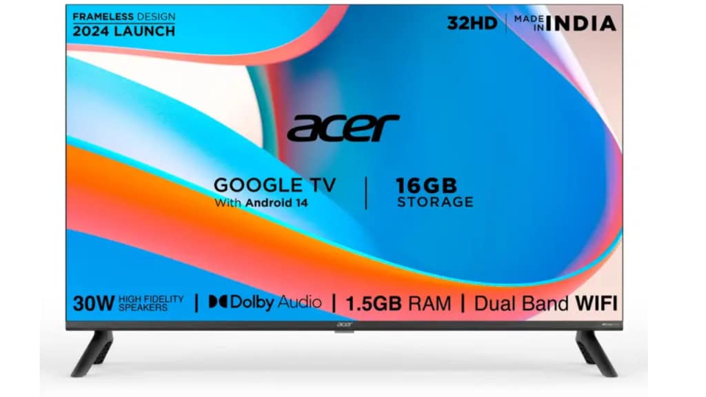 Acer PRO 32” – Android 14, Dolby Audio, and frameless elegance