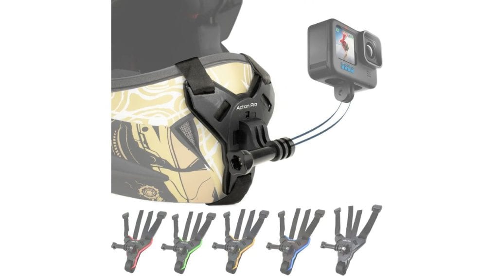 Action Pro Helmet Strap Camera Mount