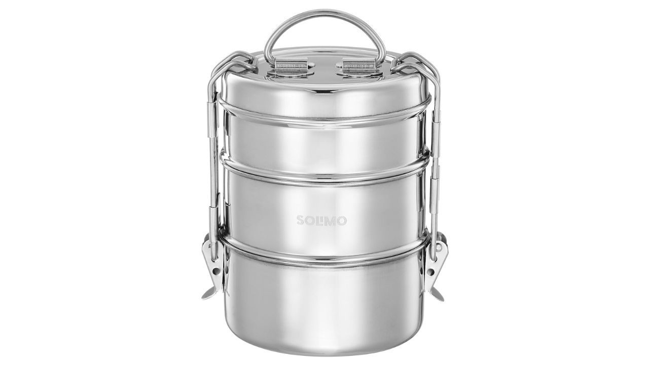 Amazon Brand - Solimo Stainless Steel Tiffin