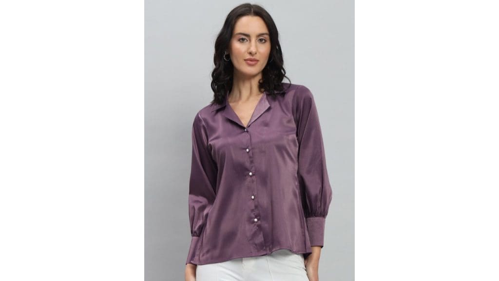 BAESD Women Standard Opaque Formal Shirt