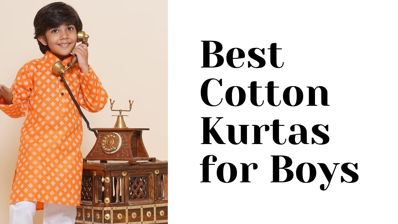 Best Cotton Kurtas for Boys
