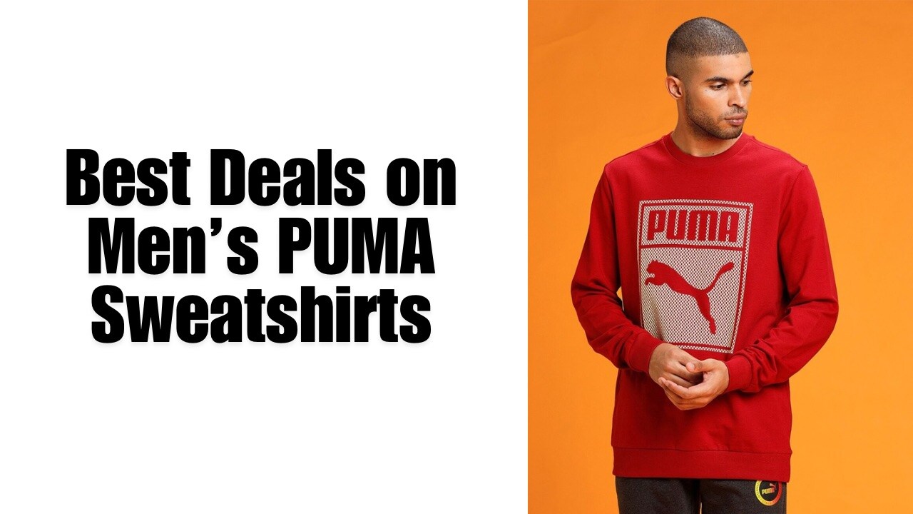 Best Deals on Men’s PUMA Sweatshirts