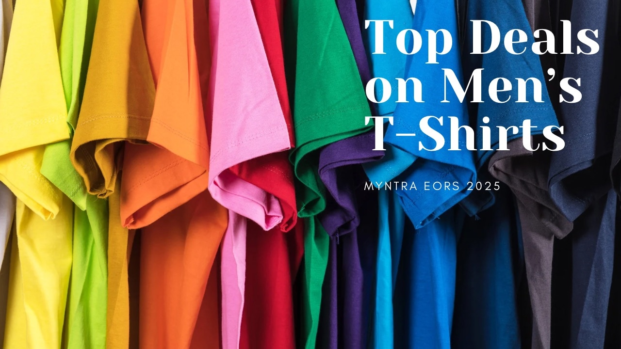 Best Men’s T-Shirt Deals Myntra EORS 2025