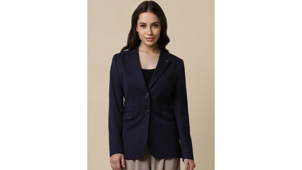 Business Meets Brunch: The Checked Formal Blazer