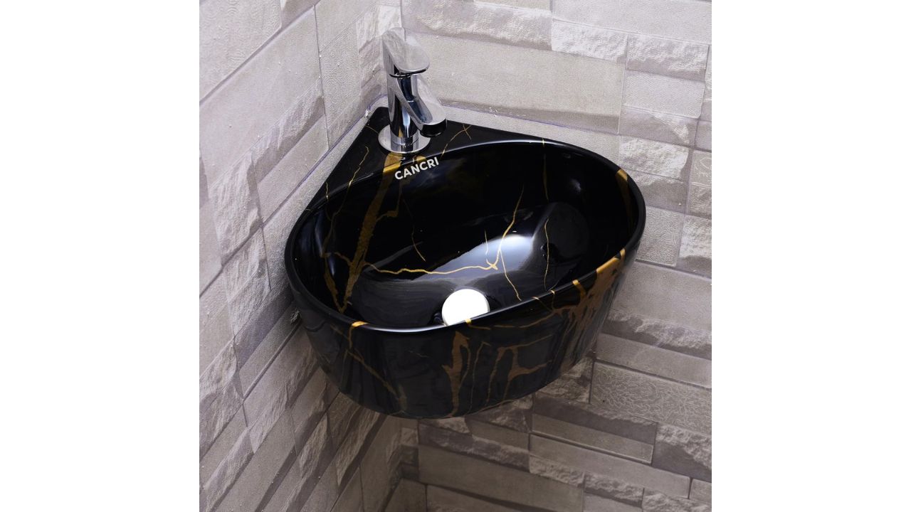 CANCRI Designer Wall Mounted Basin