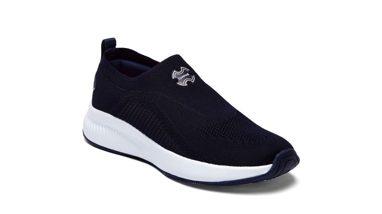Campus Women Textured Slip-On Sneakers