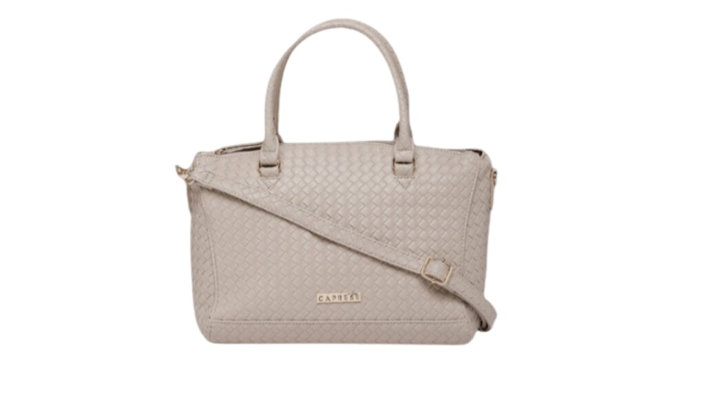 Caprese Yiko Printed Satchel Bag