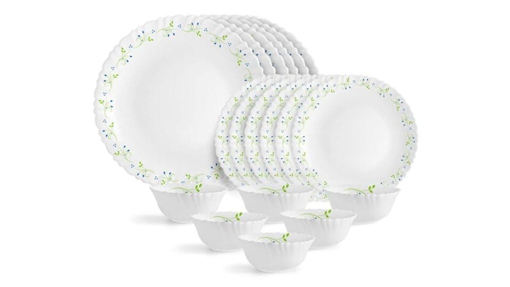 Cello Opalware Dazzle Series Tropical Lagoon Dinner Set