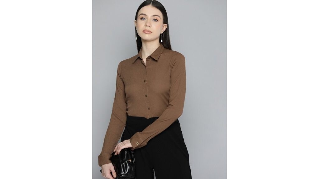 Chemistry Women Standard Opaque Formal Shirt