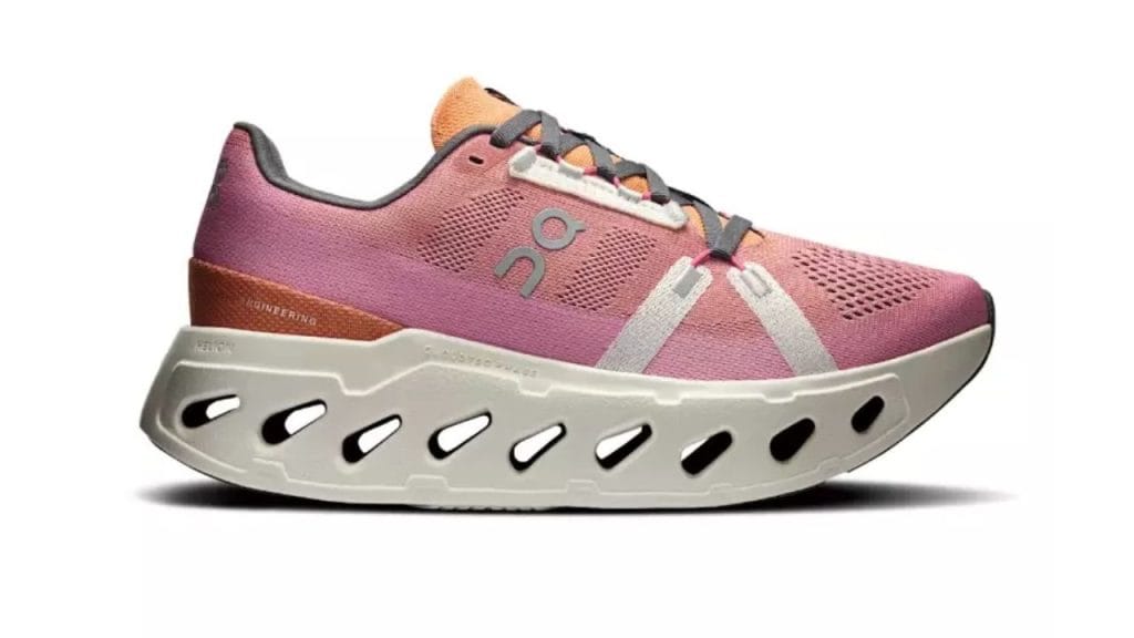 On Cloudeclipse Women's Shoe Tangerine | Ivory