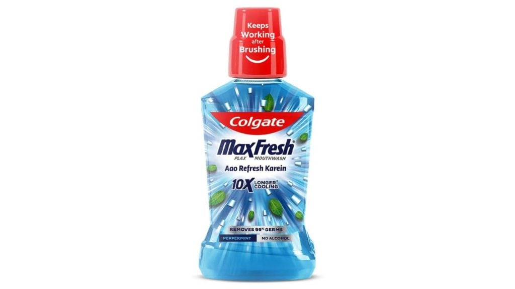 Colgate Maxfresh Plax Antibacterial Mouthwash