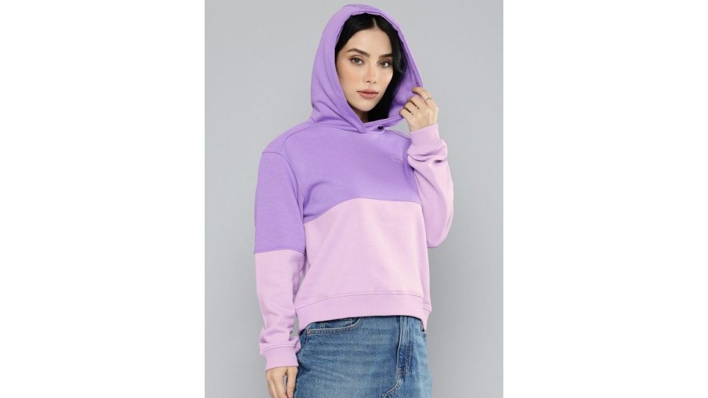 Colourblocked Hoodie: Athleisure Royalty