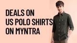 Deals on US Polo Shirts on Myntra