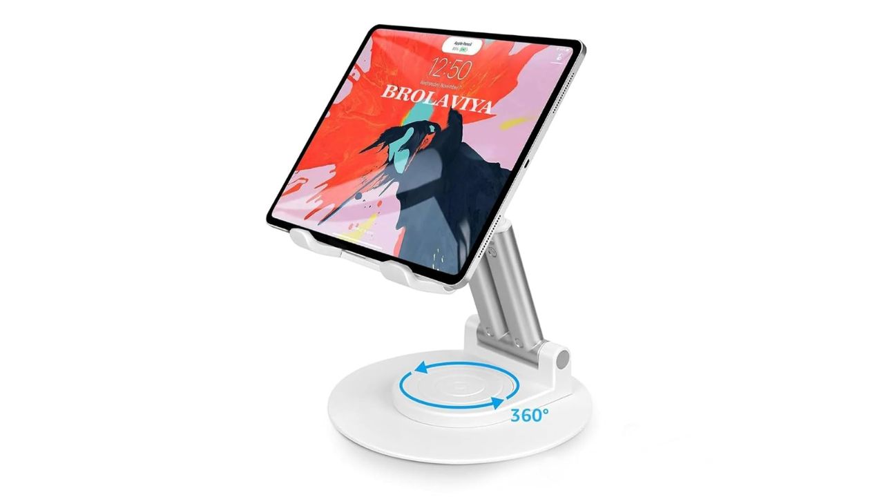 Dyazo Foldable Tablet Stand: The Viewing Angle Master