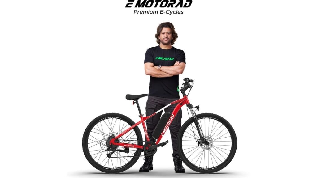 EMotorad T-REX AIR Red Electric Cycle