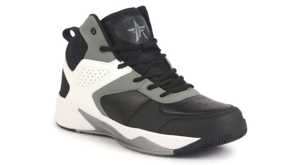 FAUSTO Men Colourblocked PU Sneakers