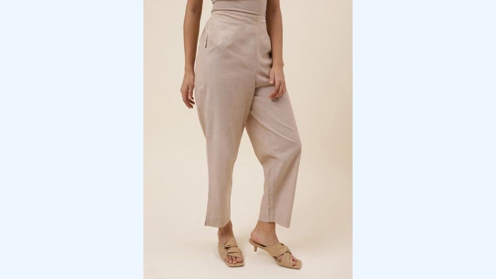 Fabindia Women Cotton Trousers